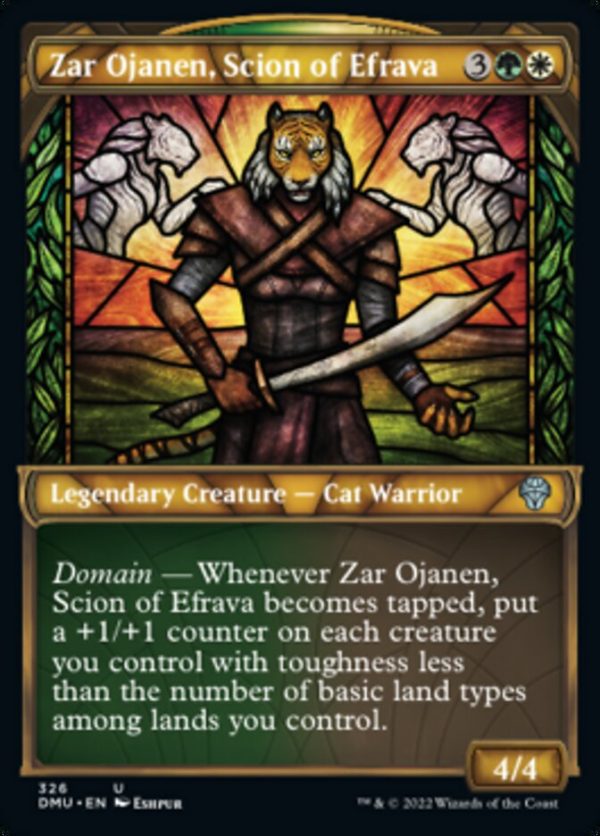 Zar Ojanen, Scion of Efrava (Showcase) [Dominaria United] For Sale