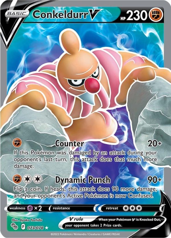 Conkeldurr V (073 078) [Pokémon GO] Sale