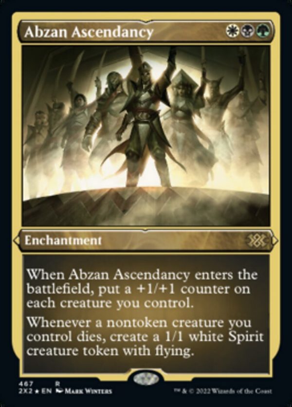 Abzan Ascendancy (Foil Etched) [Double Masters 2022] Fashion