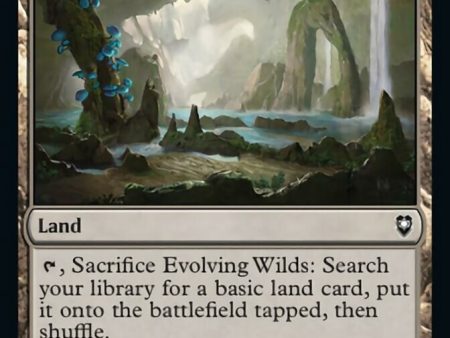 Evolving Wilds [Commander Legends: Battle for Baldur s Gate] on Sale