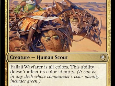 Fallaji Wayfarer [Dominaria United Commander] Online now