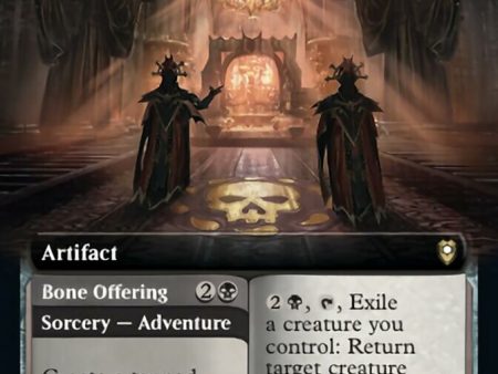 Altar of Bhaal    Bone Offering (Extended Art) [Commander Legends: Battle for Baldur s Gate] Cheap