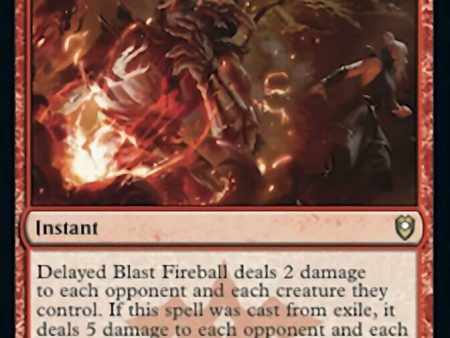 Delayed Blast Fireball [Commander Legends: Battle for Baldur s Gate] Online Sale