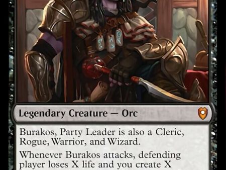 Burakos, Party Leader [Commander Legends: Battle for Baldur s Gate] Sale