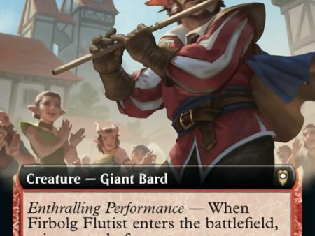 Firbolg Flutist (Extended Art) [Commander Legends: Battle for Baldur s Gate] Sale