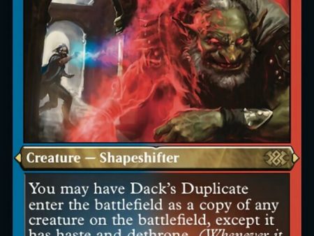 Dack s Duplicate (Foil Etched) [Double Masters 2022] Online Hot Sale