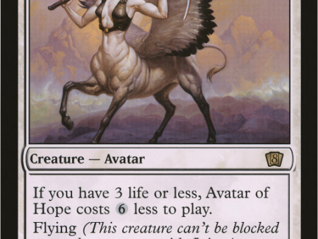 Avatar of Hope (Oversized) [Eighth Edition Box Topper] Online Sale