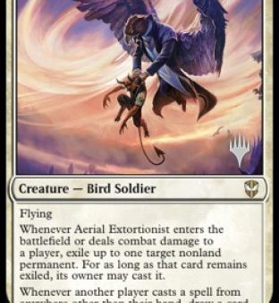 Aerial Extortionist (Promo Pack) [Streets of New Capenna Commander Promos] For Discount