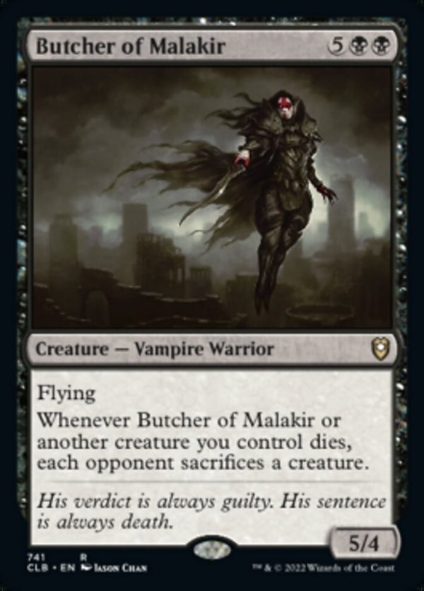 Butcher of Malakir [Commander Legends: Battle for Baldur s Gate] Discount