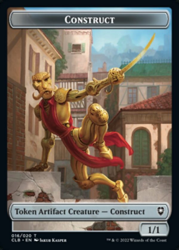 Construct Token [Commander Legends: Battle for Baldur s Gate Tokens] Online Hot Sale