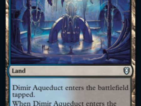 Dimir Aqueduct [Commander Legends: Battle for Baldur s Gate] Discount