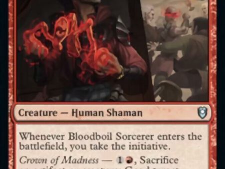 Bloodboil Sorcerer [Commander Legends: Battle for Baldur s Gate] Discount