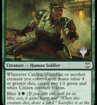 Caldaia Guardian (Promo Pack) [Streets of New Capenna Commander Promos] For Discount