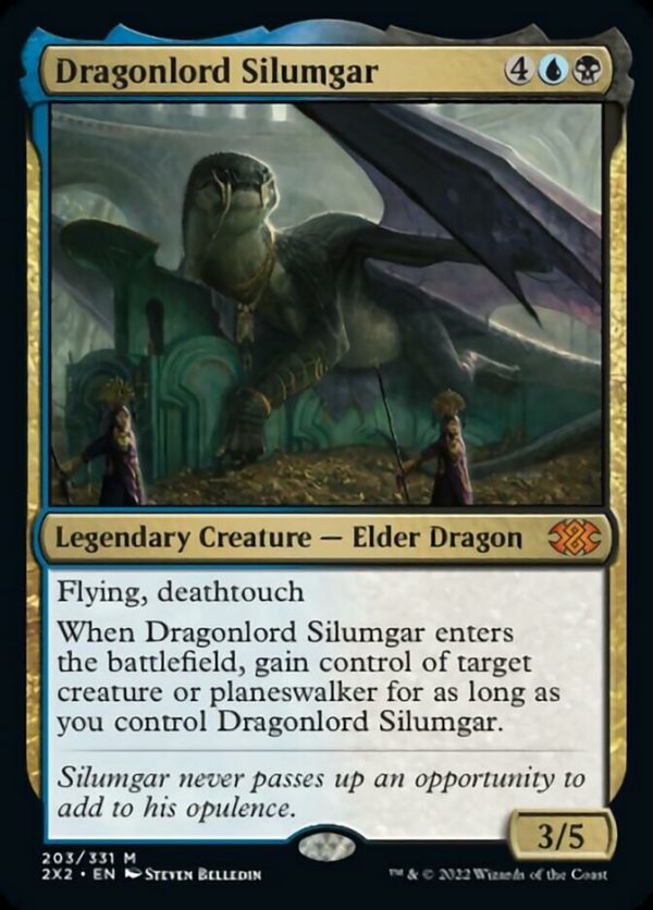 Dragonlord Silumgar [Double Masters 2022] Hot on Sale