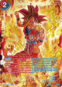 SSG Son Goku, Magnificent Might (SPR) (BT17-138) [Ultimate Squad] For Cheap