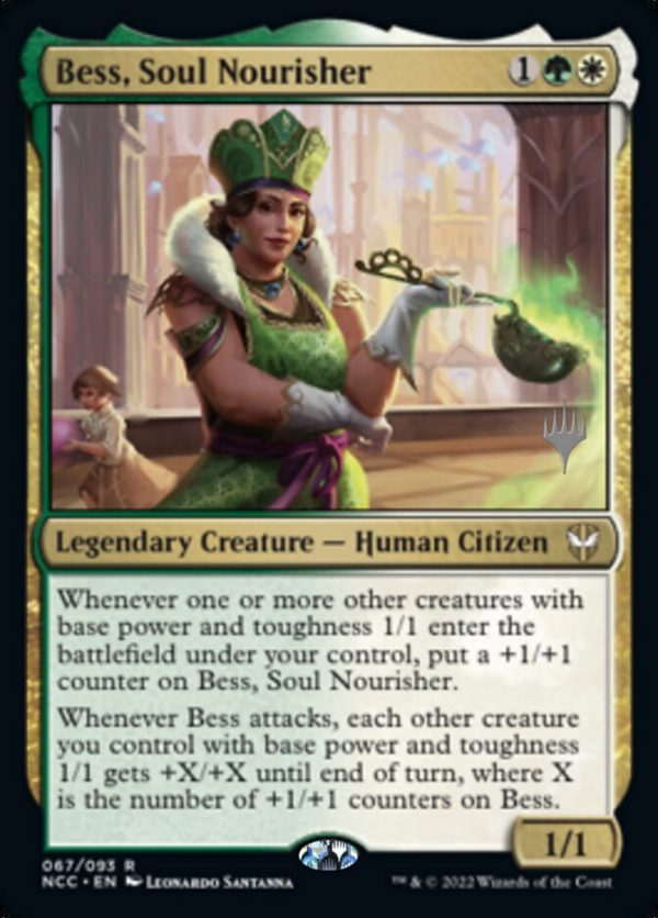 Bess, Soul Nourisher (Promo Pack) [Streets of New Capenna Commander Promos] Online now