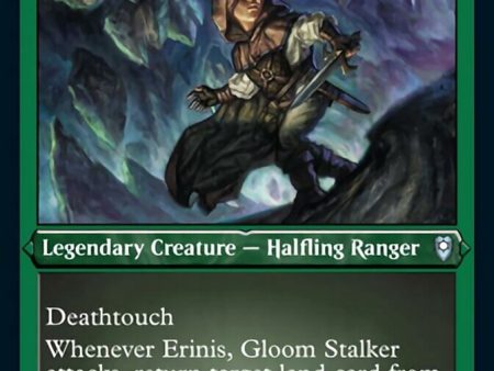 Erinis, Gloom Stalker (Foil Etched) [Commander Legends: Battle for Baldur s Gate] Online