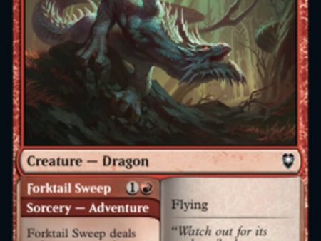 Fang Dragon    Forktail Sweep [Commander Legends: Battle for Baldur s Gate] Cheap