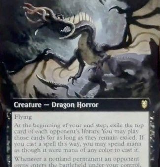 Brainstealer Dragon (Extended Art) [Commander Legends: Battle for Baldur s Gate] Sale