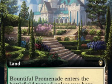 Bountiful Promenade (Extended Art) [Commander Legends: Battle for Baldur s Gate] For Discount