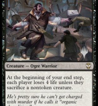 Bellowing Mauler (Promo Pack) [Streets of New Capenna Commander Promos] Discount