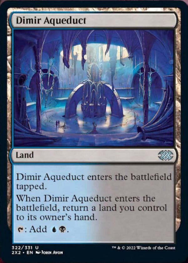 Dimir Aqueduct [Double Masters 2022] on Sale