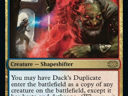 Dack s Duplicate [Double Masters 2022] Sale