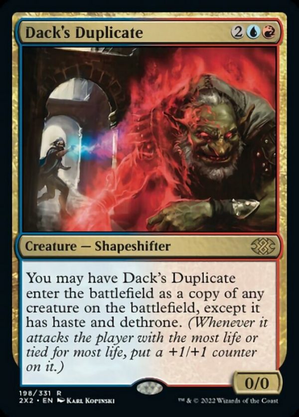 Dack s Duplicate [Double Masters 2022] Sale