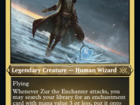 Zur the Enchanter (Foil Etched) [Double Masters 2022] Online Hot Sale