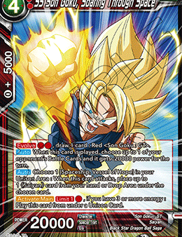 SS Son Goku, Soaring Through Space (BT17-006) [Ultimate Squad] For Sale