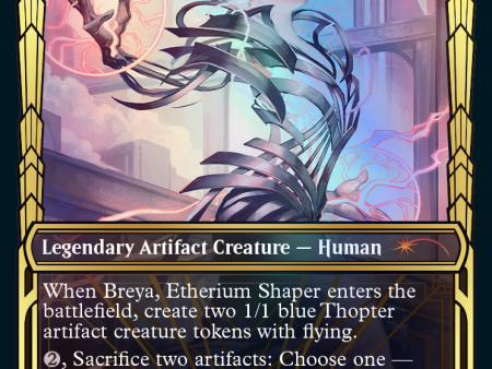 Breya, Etherium Shaper (Showcase Gilded Foil) [Secret Lair Drop Series] Online