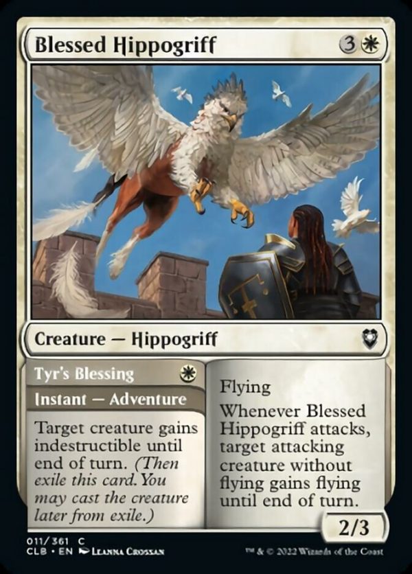 Blessed Hippogriff    Tyr s Blessing [Commander Legends: Battle for Baldur s Gate] Online now