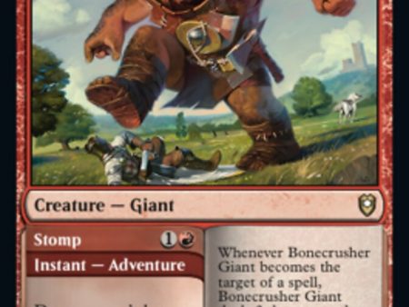 Bonecrusher Giant    Stomp [Commander Legends: Battle for Baldur s Gate] For Discount