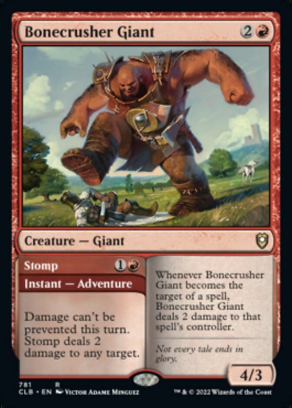 Bonecrusher Giant    Stomp [Commander Legends: Battle for Baldur s Gate] For Discount