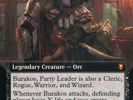 Burakos, Party Leader (Extended Art) [Commander Legends: Battle for Baldur s Gate] Online