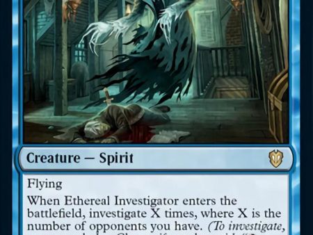 Ethereal Investigator [Innistrad: Crimson Vow Commander] Discount