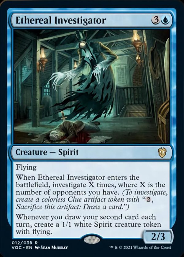 Ethereal Investigator [Innistrad: Crimson Vow Commander] Discount