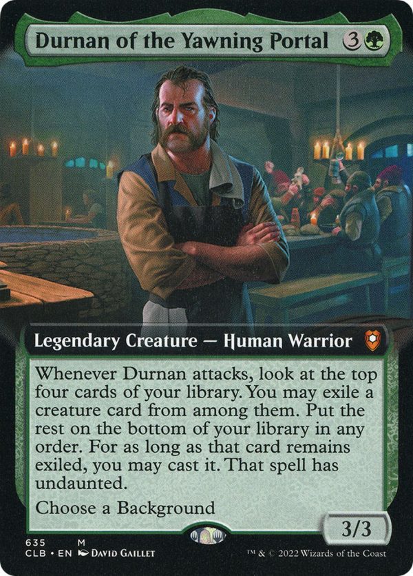 Durnan of the Yawning Portal (Extended Art) [Commander Legends: Battle for Baldur s Gate] on Sale