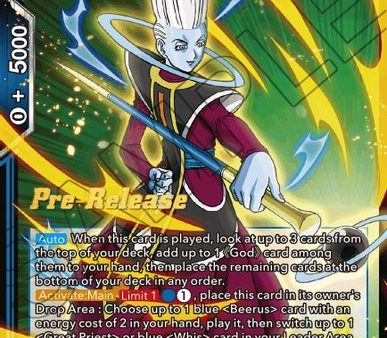 Whis, Rejuvenating Support (BT16-040) [Realm of the Gods Prerelease Promos] Online