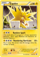 Zapdos (46 113) (Theme Deck Exclusive) [Black & White: Legendary Treasures] Fashion