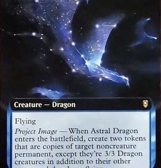 Astral Dragon (Extended Art) [Commander Legends: Battle for Baldur s Gate] Cheap