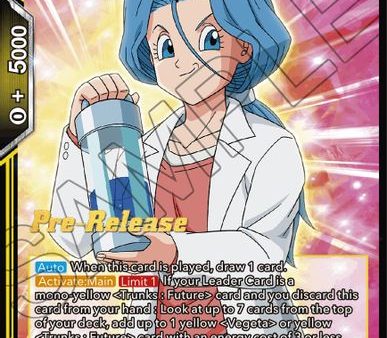 Bulma, Future on the Line (BT16-084) [Realm of the Gods Prerelease Promos] Online