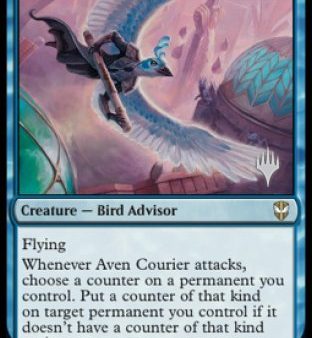 Aven Courier (Promo Pack) [Streets of New Capenna Commander Promos] For Cheap