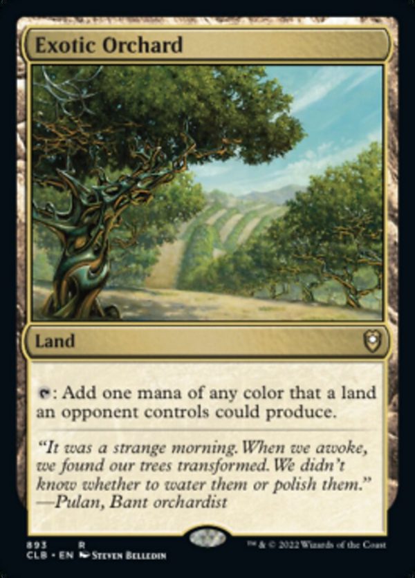 Exotic Orchard [Commander Legends: Battle for Baldur s Gate] For Discount