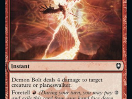 Demon Bolt [Commander Legends: Battle for Baldur s Gate] Online Sale